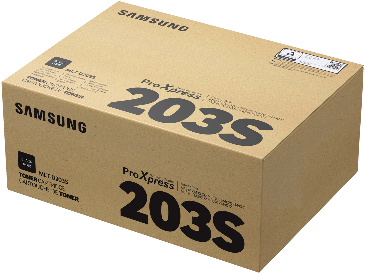 

Тонер-картридж черный Samsung MLT-D203S, SU909A