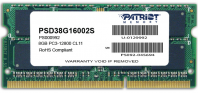Оперативная память Patriot Desktop DDR3 1600МГц 8GB, PSD38G16002S, RTL
