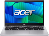Ноутбук /  ACER Extensa 15 EX215-57-519N 15.6&quot;(1920x1080 (матовый) IPS) / Intel Core i5 1334U(1.3Ghz) / 16384Mb / 512PCISSDGb / noDVD / Int:Intel HD / Cam / BT / WiFi / 50WHr / war 1y / 1.8kg / Silver / NoOS