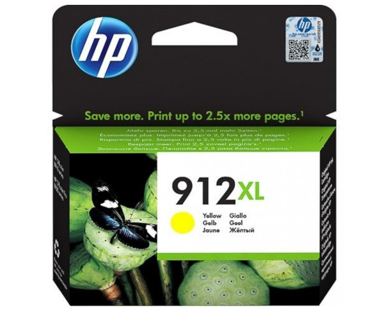 Картридж струйный HP 912 3YL83AE желтый (825стр.) для HP DJ IA HP Inc. - фото 1