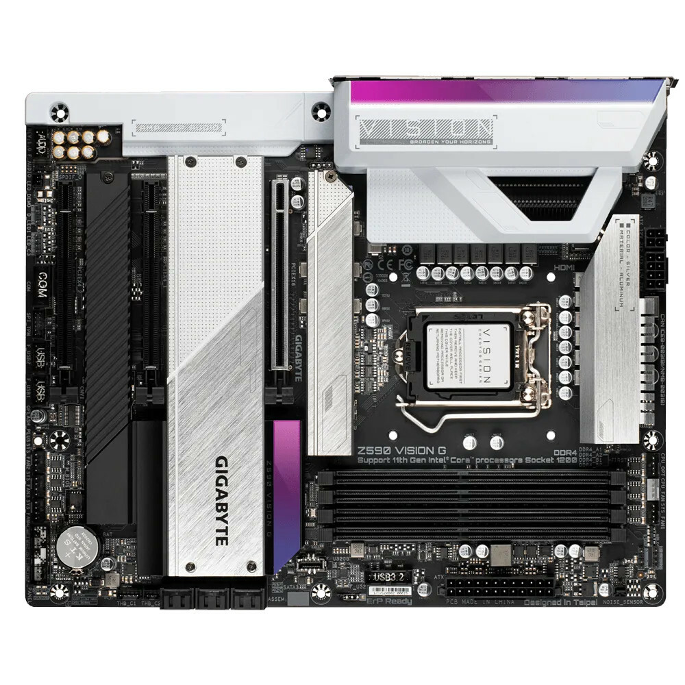 

Материнская плата Gigabyte LGA1200 Intel Z590 Z590 VISION G