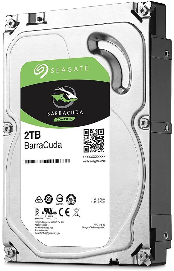    SEAGATE Barracuda 3.5  2TB 5.4K SATA3