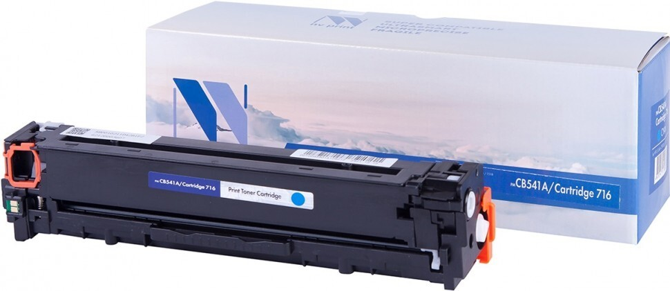 

Картридж голубой NVPrint Color LaserJet, NV-CB541A/716C