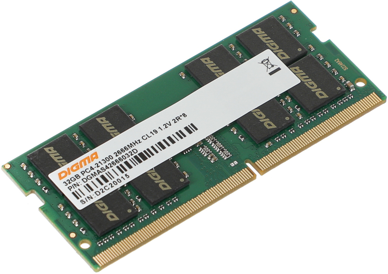   DIGMA DDR4  32Gb, DGMAS42666032D, RTL