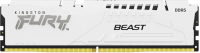 Оперативная память Kingston FURY Beast White XMP 16GB 5600MT / s DDR5 CL40, KF556C40BW-16, RTL