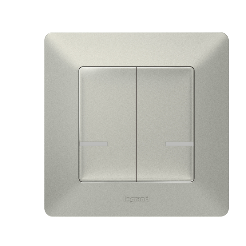 

Умный дом Legrand Умный выключатель Valena Life with NETATMO 2-клавишный