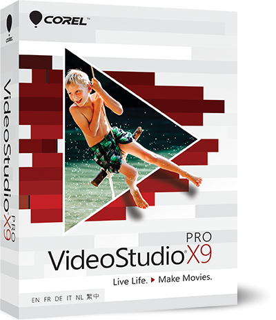 Corel VideoStudio X9 Ultimate English (коробочная версия)