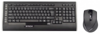 Клавиатура+мышь A4tech 9300F, цвет черный