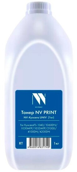 

Тонер черный NVPrint для Kyocera, NVT-KYOUN-1KG-RUS