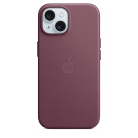 Apple Чехол (клип-кейс) iPhone 15 FineWoven Case with MagSafe