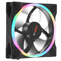 Кулер для корпуса /  Case Cooler be quiet! LIGHT WINGS 140mm PWM high-speed 3-Pack (140x140x25mm, 4-pin PWM, ARGB, 71.7CFM, 31dBA, 2200RPM, Black, 3pcs)