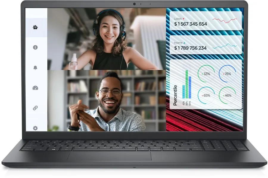 

Ноутбук Dell Technologies Vostro 3520 Intel Core i7-1255U (черный)