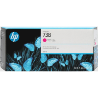 Картридж пурпурный HP Inc. 738 300-мл, 676M7A