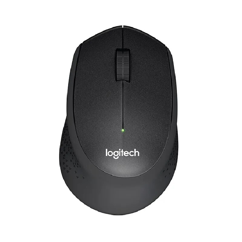 Мышь Logitech M330 Silent Plus черный оптическая (1000dpi) беспроводная USB Logitech - фото 1