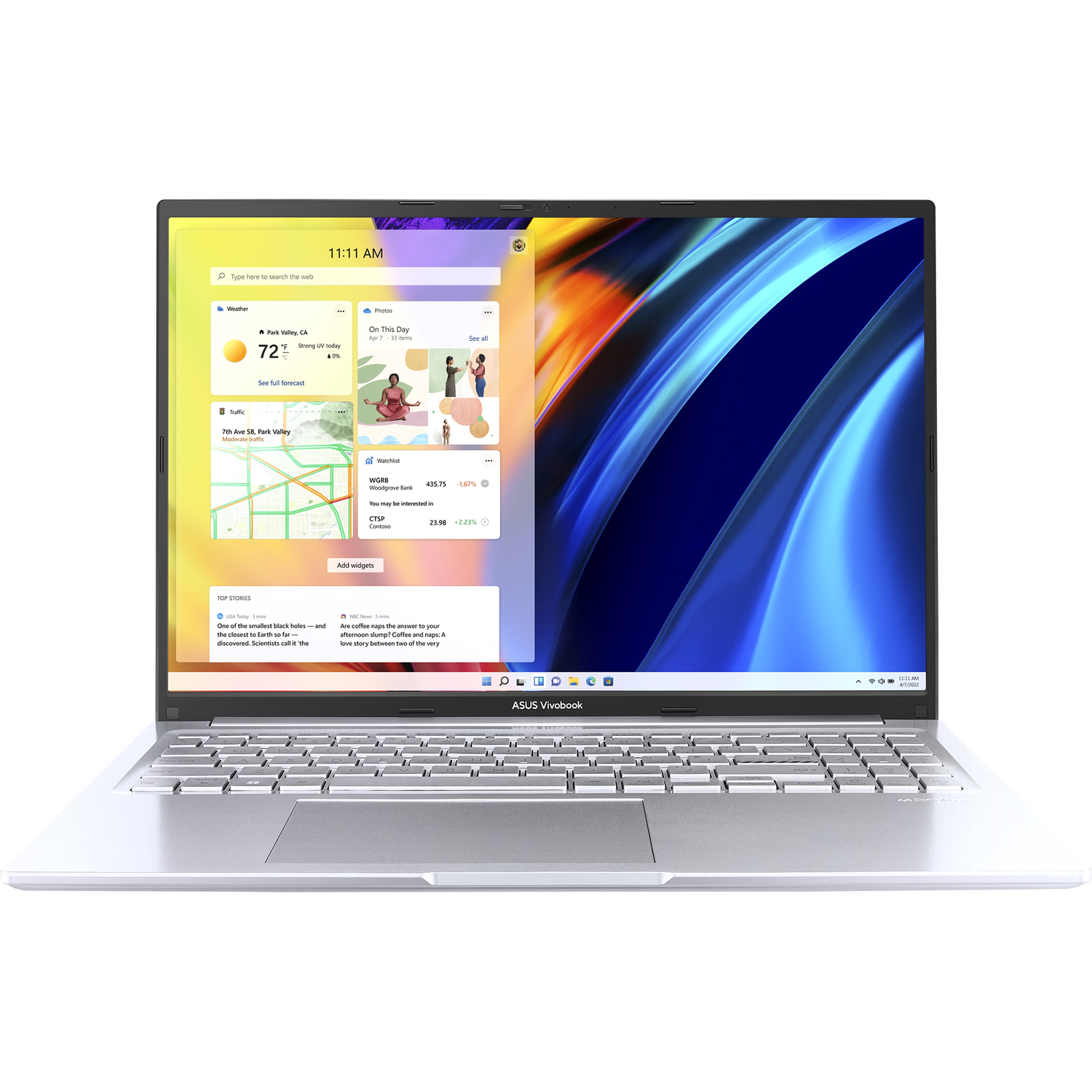 Ноутбук ASUS Vivobook 16X M1603QA-MB254 AMD Ryzen 7 5800H (серебристый)