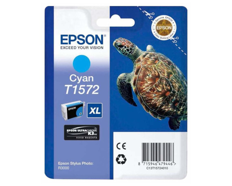 

Картридж голубой Epson C13T15724010