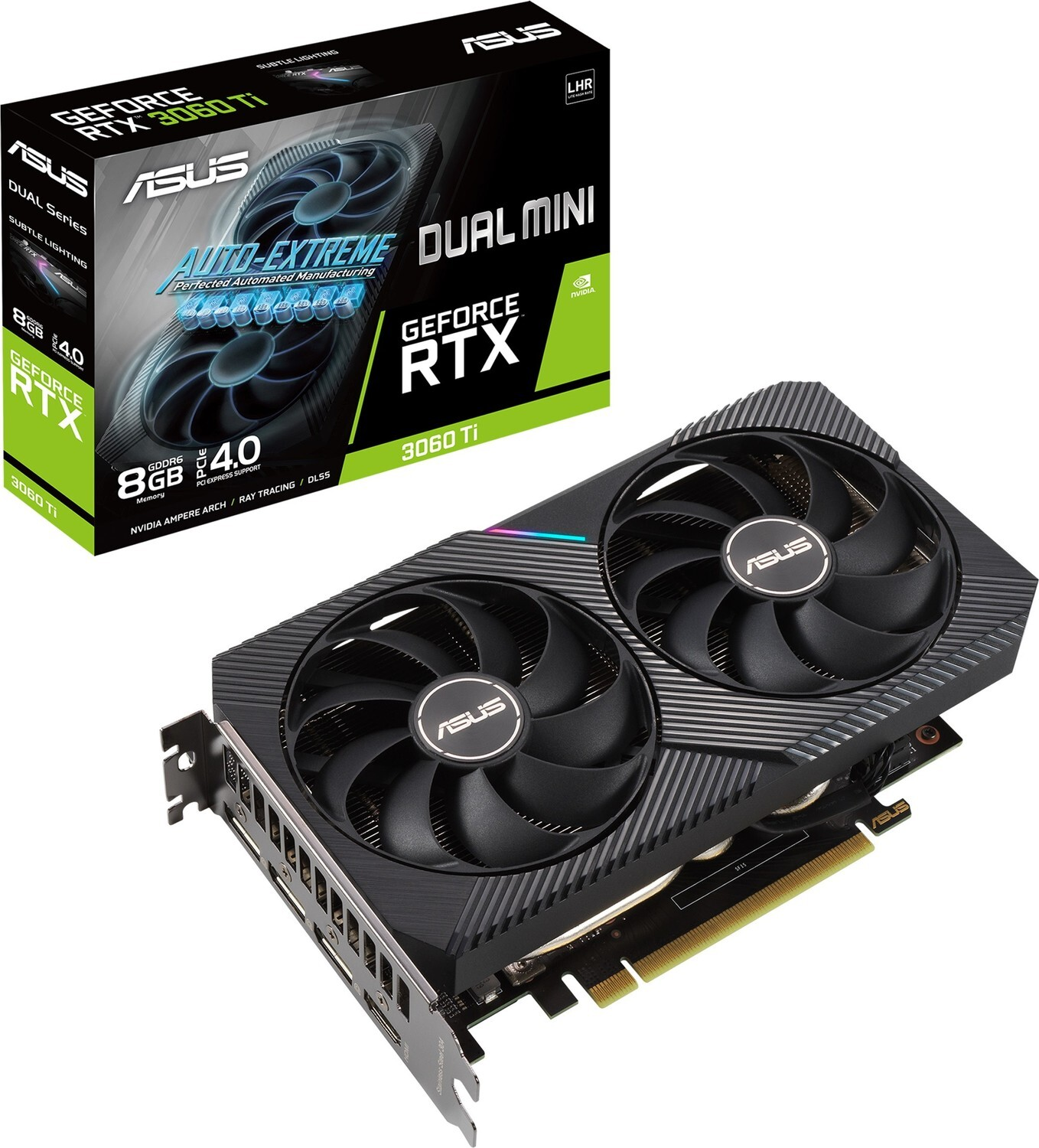 

Видеокарта ASUS GeForce RTX 3060 Ti 8 Б Retail