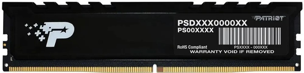 Оперативная память Patriot Signature Premium DDR5 4800МГц 8GB, PSP58G480041H1, RTL Patriot