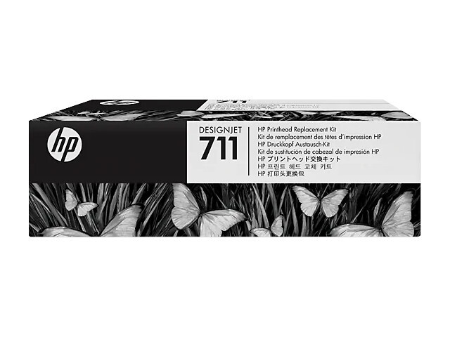 

Печатающая головка черный, голубой, пурпурный, желтый HP Inc. 711, C1Q10A