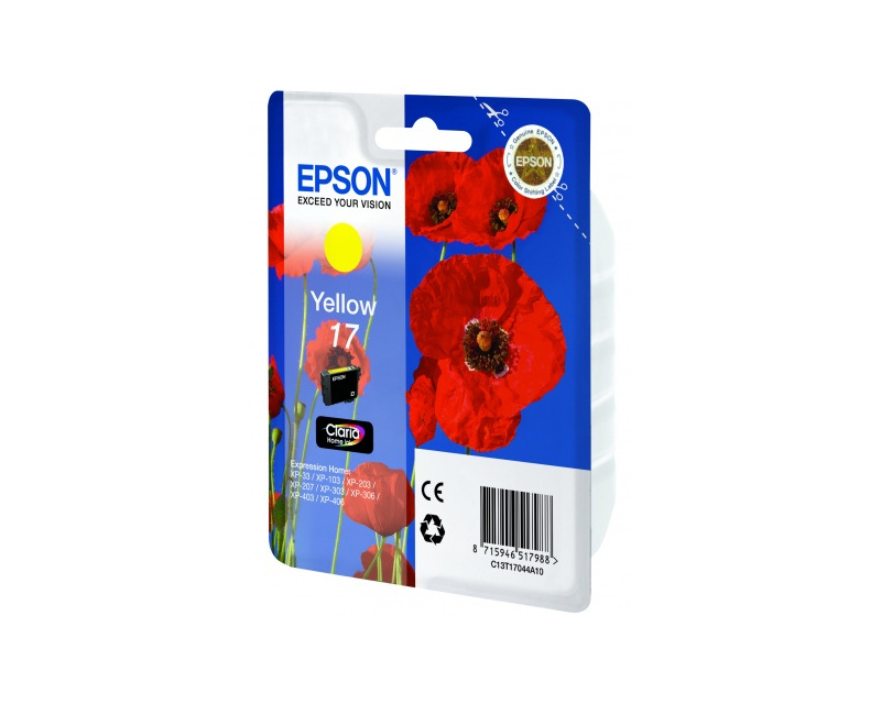 

Картридж желтый Epson C13T17044A10