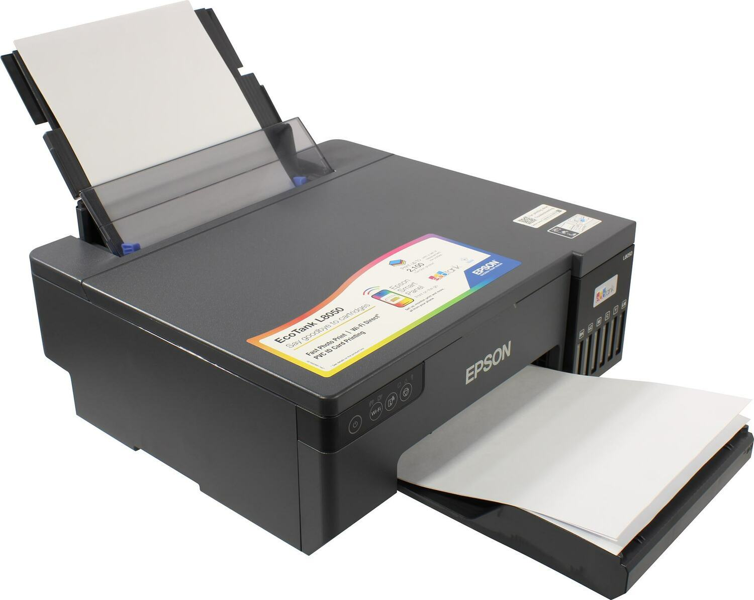 

Принтер струйный Epson L8050 (C11CK37405) A4 WiFi черный