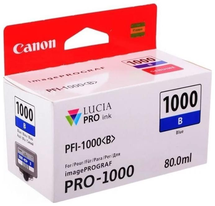 

Картридж голубой Canon PFI-1000, 0555C001