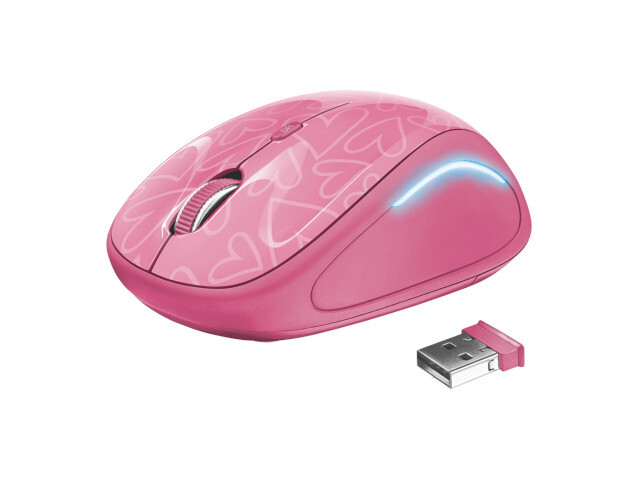 

Мышь Trust Мышь YVI FX WIRELESS 22336_T, дизайнерский рисунок
