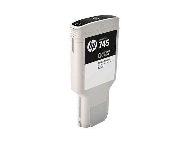 Cartridge HP 745 Черный для фотопечати для HP DesignJet, 300ml HP Inc. - фото 1