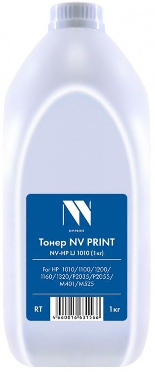 Тонер черный NVPrint для HP, NVT-HP1010-1KG-RUS