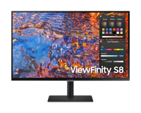 Монитор Samsung 27" ViewFinity S27B800PXIXCI черный IPS LED 16:9 HDMI полуматовая HAS Piv 350cd 178гр / 178гр 3840x2160 60Hz DP 4K USB 6.7кг