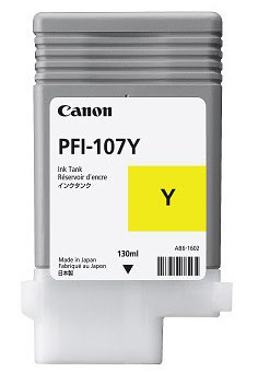 Картридж желтый Canon PFI-107, 6708B001