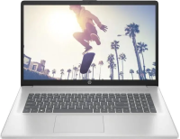 Ноутбук HP 9Q9K3EA Ryzen 5 7520U 8Gb SSD512Gb AMD Radeon 17.3" IPS FHD (1920x1080) Windows 11 silver WiFi BT Cam