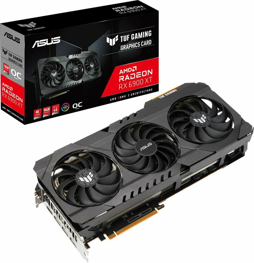 

Видеокарта ASUS Radeon RX 6900 XT 16 Б Retail