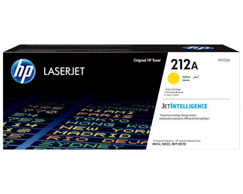 

Картридж желтый HP Inc. 212A, W2122A