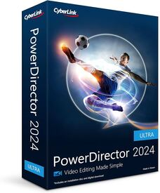 CyberLink PowerDirector 2024 Ultimate Corp & Gov