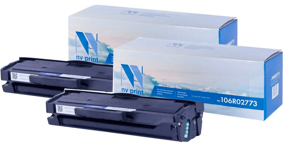 

Картридж черный NVPrint NV-106R02773-SET2