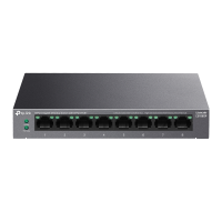 TP-Link LS108GP, Настольный коммутатор с 8 гигабитными портами PoE+, 802.3af / at, бюджет PoE — 62 Вт, до 250 метров