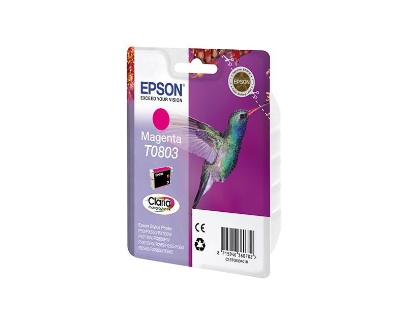 Картридж пурпурный Epson C13T08034011