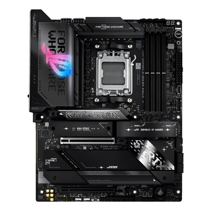 Материнская плата ASUS AMD X870E ROG STRIX X870E-E GAMING WIFI 0₽