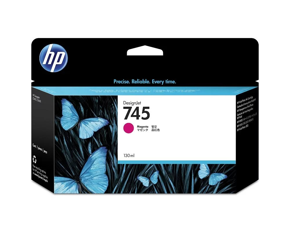 

Картридж пурпурный HP Inc. 745, F9J95A