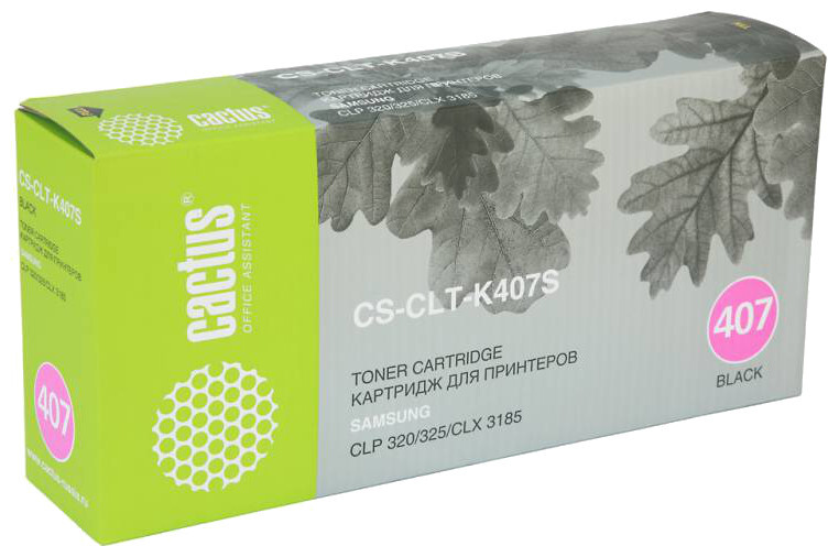 Тонер-картридж черный Cactus CS-CLT-K407S
