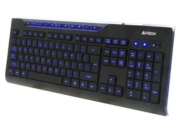 

Клавиатура A4tech KD-800L, цвет черный