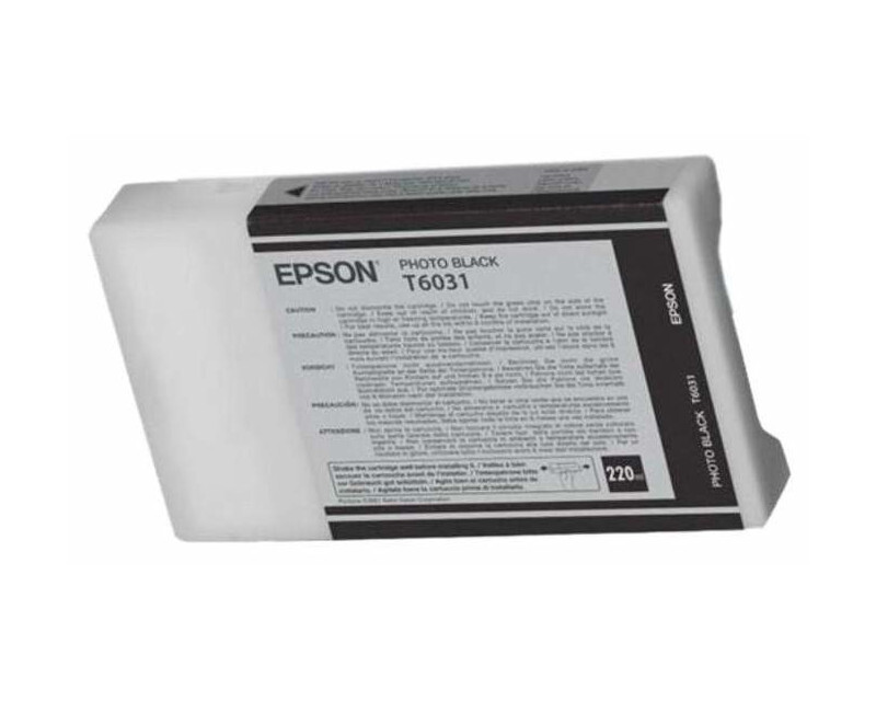 Картридж струйный Epson T6031 C13T603100 черный (220мл) для Epson St Pro 7880/9880 Epson - фото 1