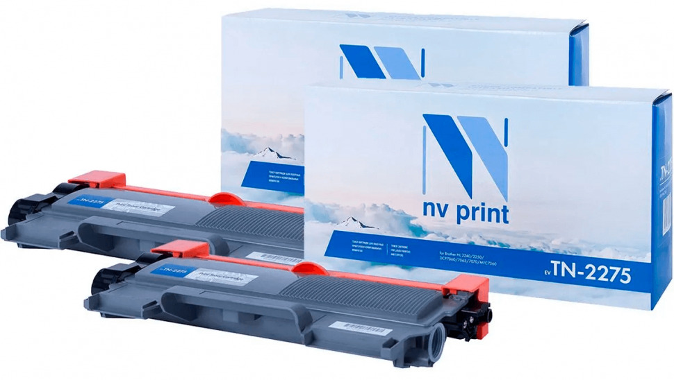 

Картридж черный NVPrint Brother, NV-TN2275T-SET2