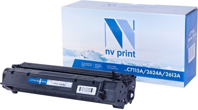 

Картридж черный NVPrint LaserJet, NV-C7115A/2624A/2613A