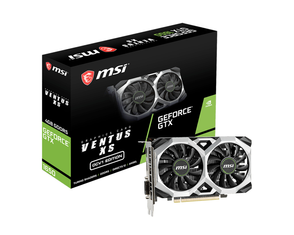 

Видеокарта MSI GeForce GTX 1650 Retail