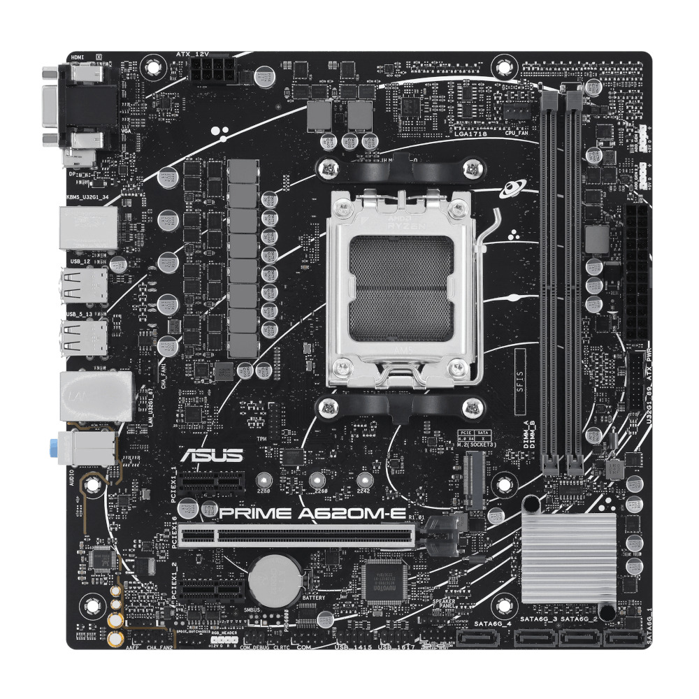 

Материнская плата ASUS AMD A620 PRIME A620M-E