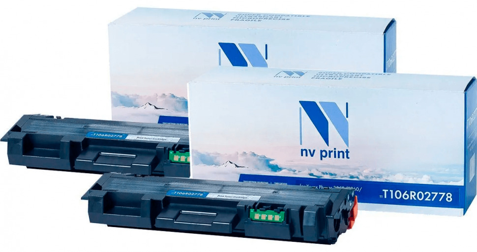 

Картридж черный NVPrint WorkCentre, NV-T106R02778-SET2