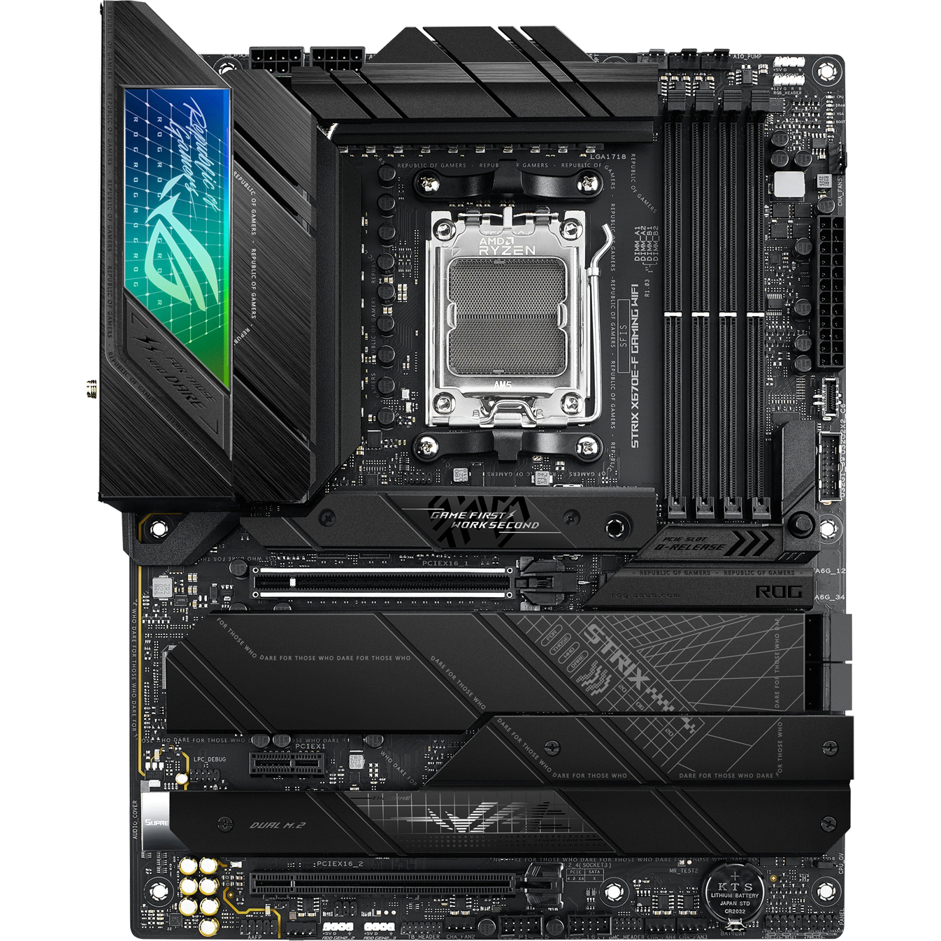 Материнская плата ASUS AMD X670 ROG STRIX X670E-F GAMING WIFI