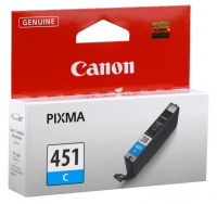 Картридж голубой Canon CLI-451C, 6524B001